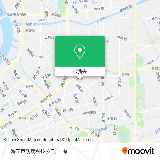 上海正臣防腐科技公司地图