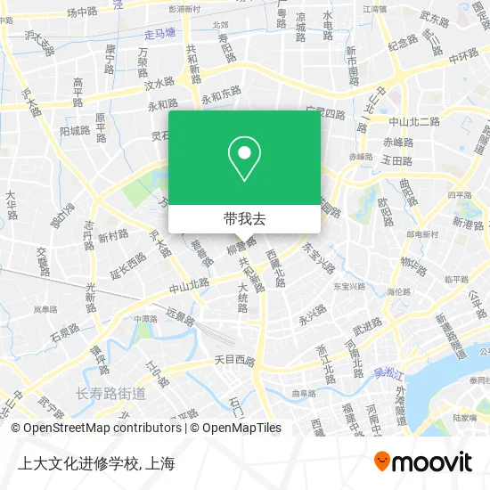 上大文化进修学校地图