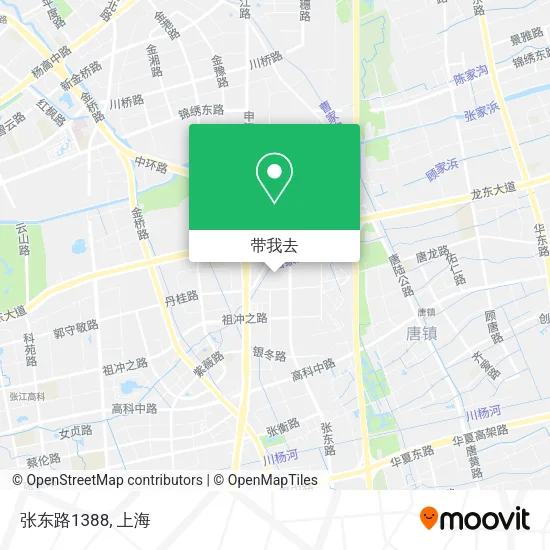 张东路1388地图