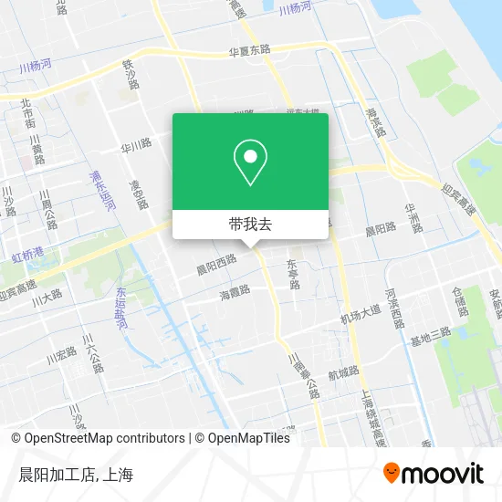 晨阳加工店地图
