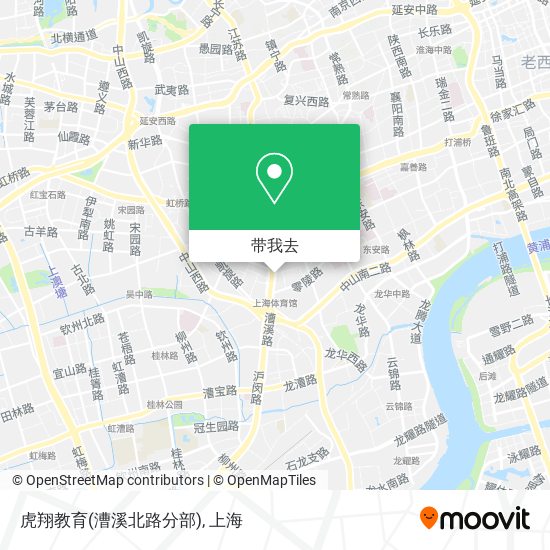 虎翔教育(漕溪北路分部)地图