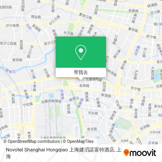 Novotel Shanghai Hongqiao 上海建滔諾富特酒店地图