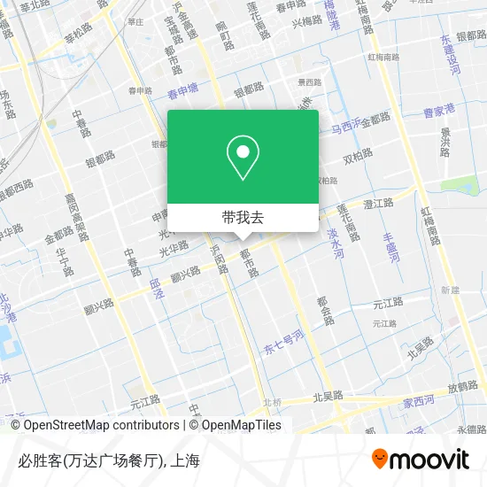 必胜客(万达广场餐厅)地图