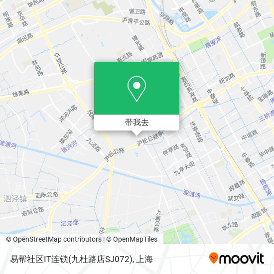 易帮社区IT连锁(九杜路店SJ072)地图