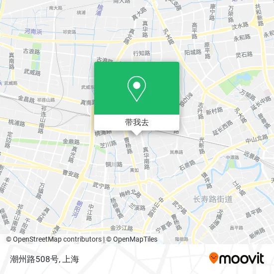 潮州路508号地图