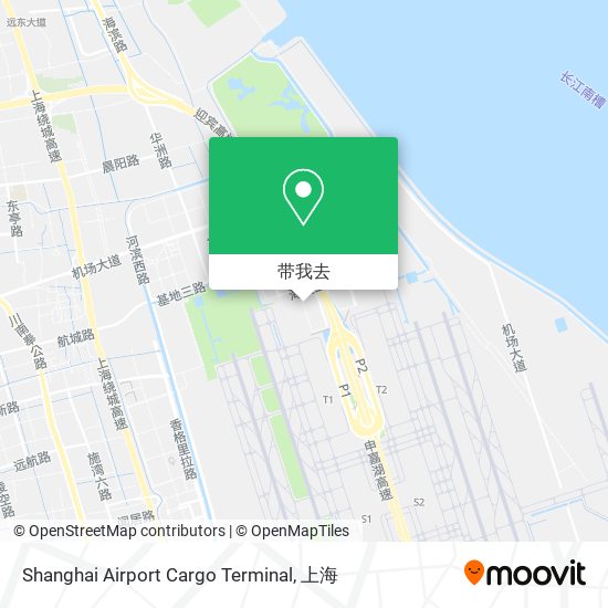 Shanghai Airport Cargo Terminal地图