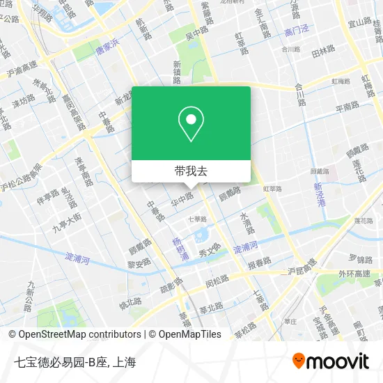 七宝德必易园-B座地图