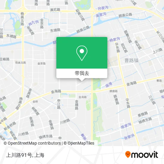 上川路91号地图