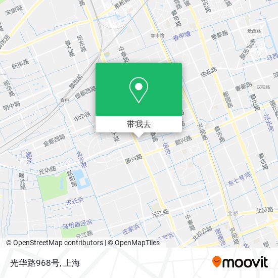 光华路968号地图