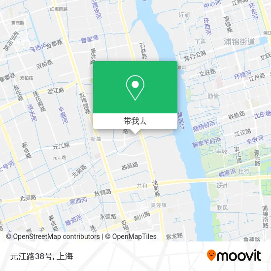 元江路38号地图