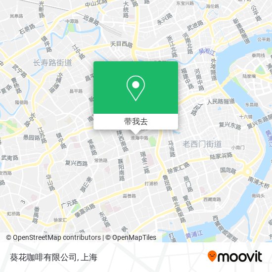 葵花咖啡有限公司地图
