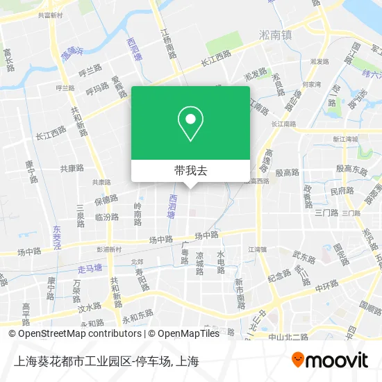上海葵花都市工业园区-停车场地图