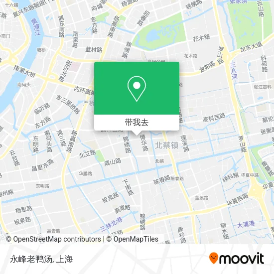 永峰老鸭汤地图