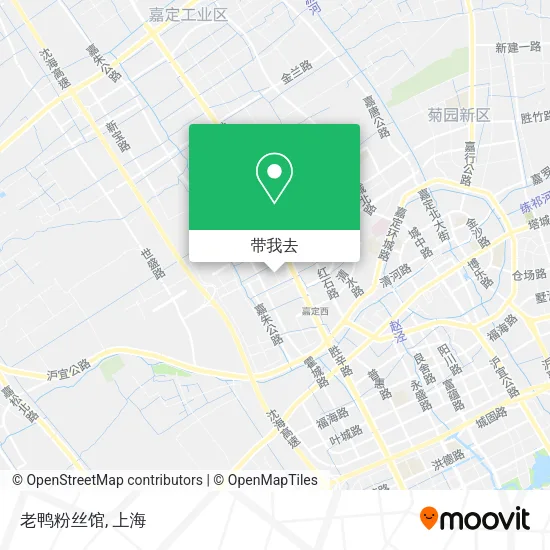 老鸭粉丝馆地图