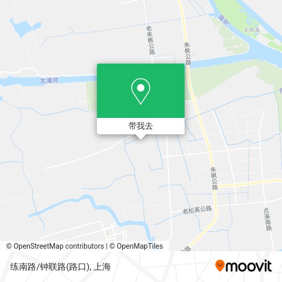 练南路/钟联路(路口)地图