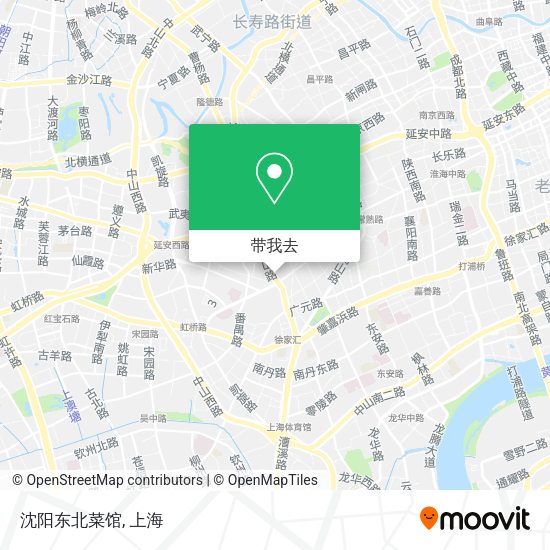 沈阳东北菜馆地图