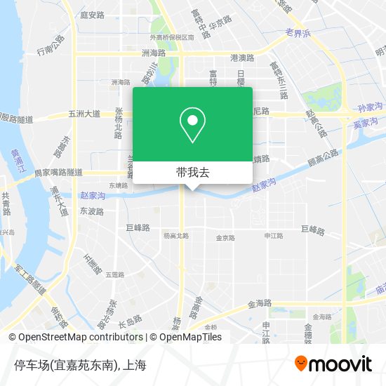 停车场(宜嘉苑东南)地图