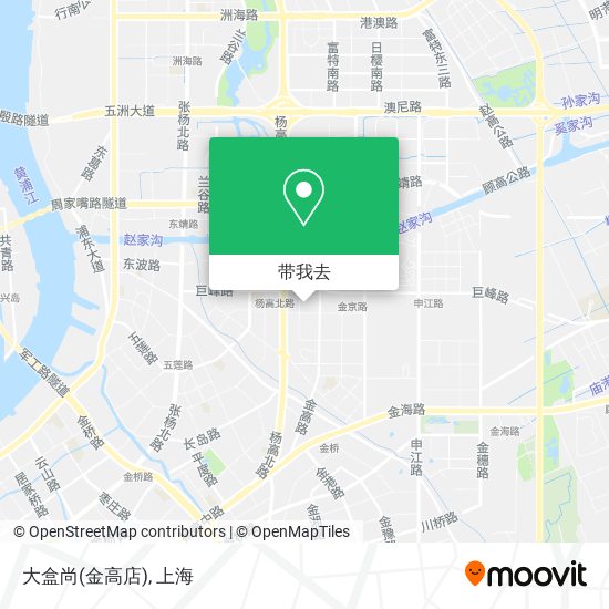 大盒尚(金高店)地图
