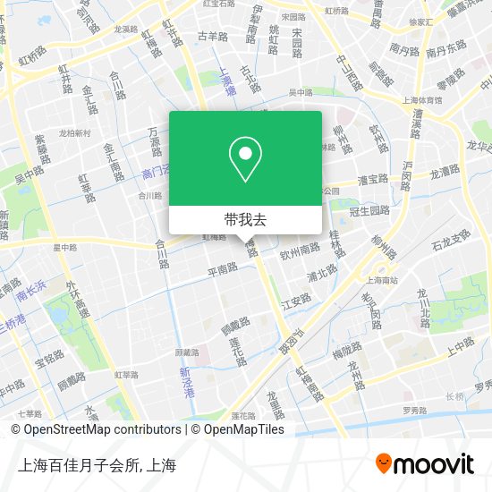 上海百佳月子会所地图
