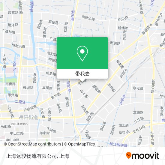 上海远骏物流有限公司地图