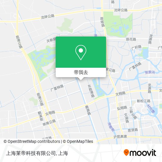 上海莱帝科技有限公司地图