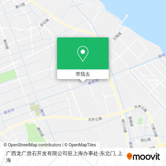 广西龙广滑石开发有限公司驻上海办事处-东北门地图