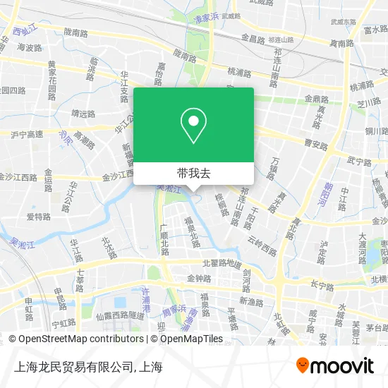 上海龙民贸易有限公司地图