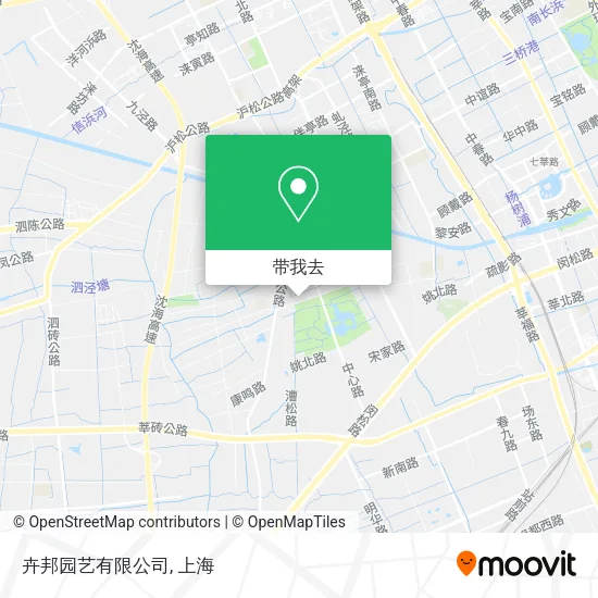 卉邦园艺有限公司地图