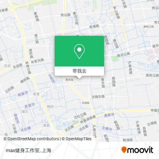max健身工作室地图