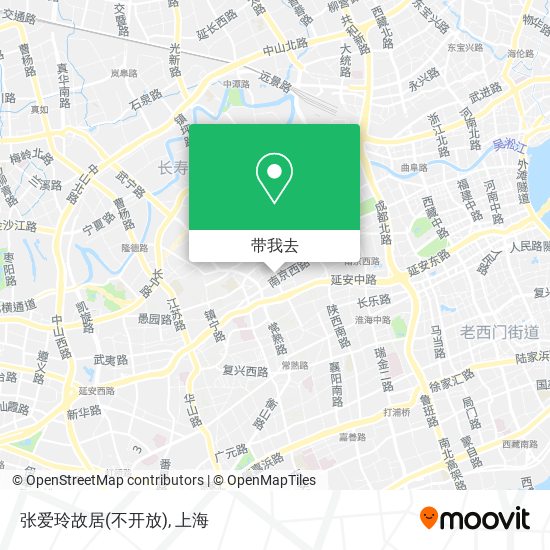 张爱玲故居(不开放)地图