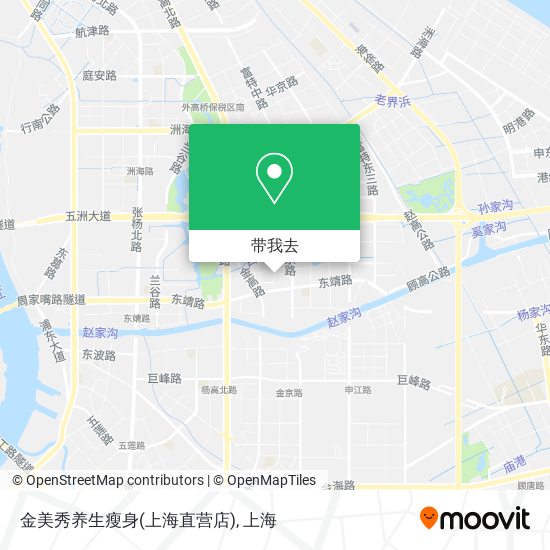 金美秀养生瘦身(上海直营店)地图