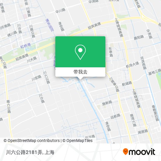 川六公路2181弄地图