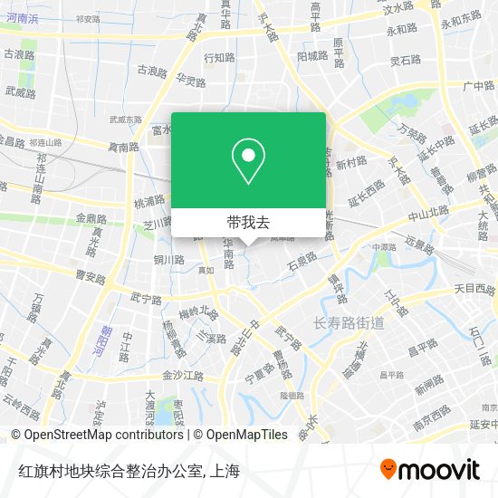 红旗村地块综合整治办公室地图