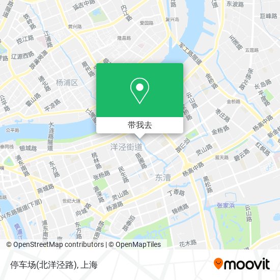停车场(北洋泾路)地图