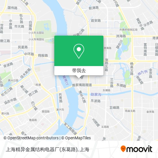 上海精异金属结构电器厂(东葛路)地图