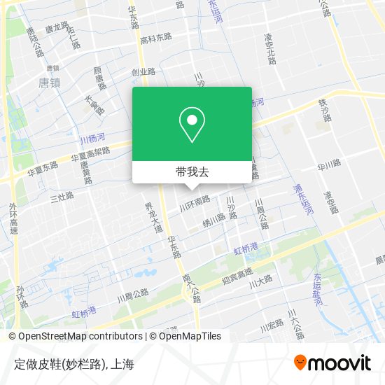 定做皮鞋(妙栏路)地图