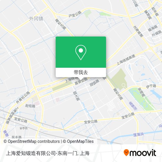 上海爱知锻造有限公司-东南一门地图