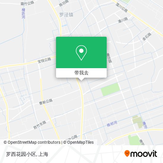 罗西花园小区地图