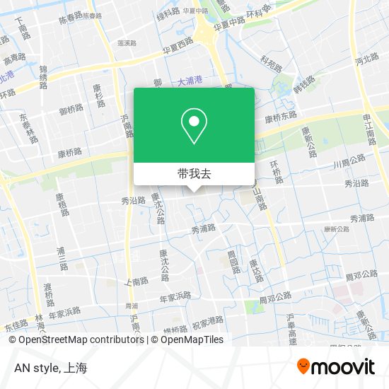 AN style地图