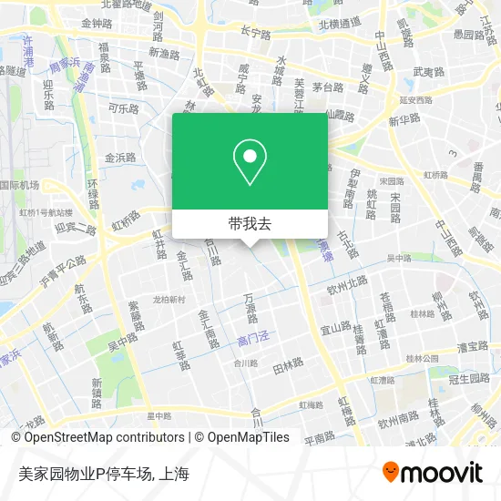 美家园物业P停车场地图