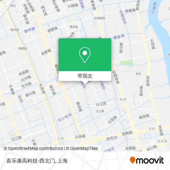 喜乐康高科技-西北门地图