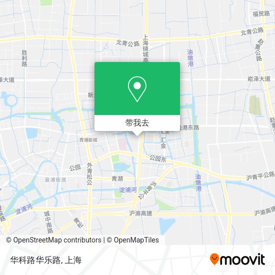 华科路华乐路地图