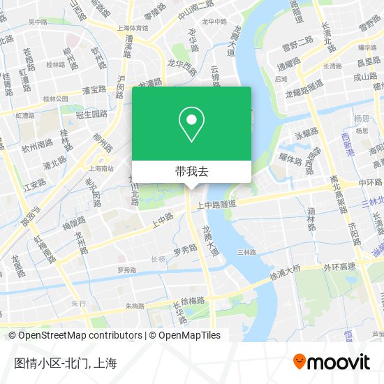 图情小区-北门地图