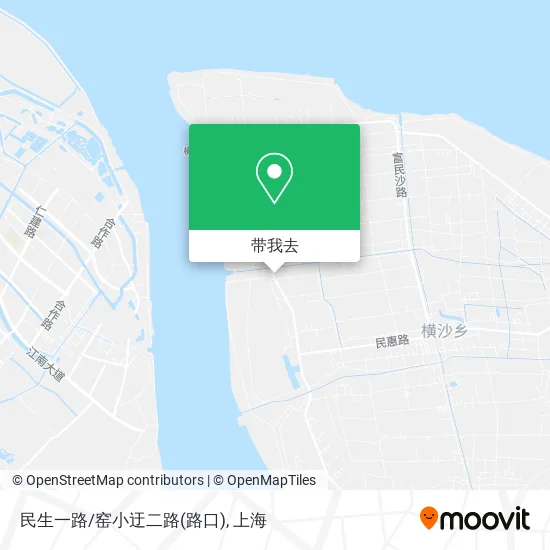 民生一路/窑小迂二路(路口)地图