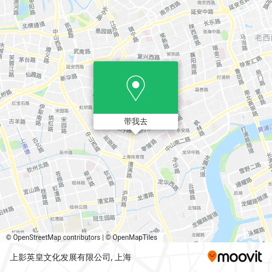 上影英皇文化发展有限公司地图