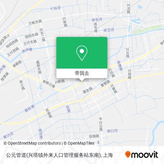 公元管道(兴塔镇外来人口管理服务站东南)地图