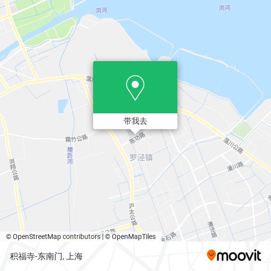 积福寺-东南门地图