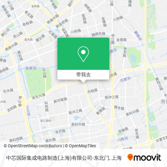 中芯国际集成电路制造(上海)有限公司-东北门地图