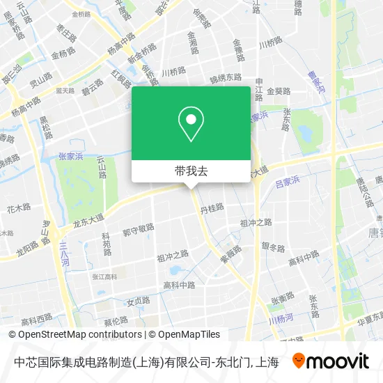 中芯国际集成电路制造(上海)有限公司-东北门地图