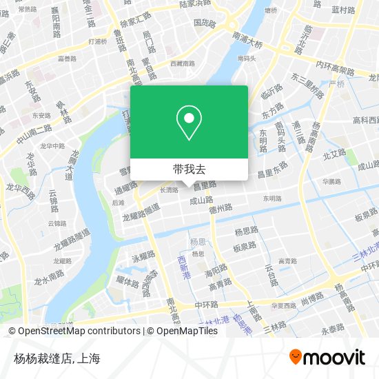 杨杨裁缝店地图